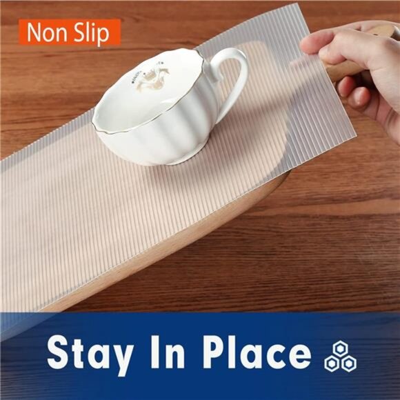 Shelf Liner, Drawer Liner, 12 Inches x 20 FT Cabinet Liner for Kitchen Cabinets - Picture 4 of 7